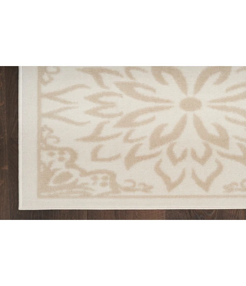 Nourison Jubilant Ivory Beige JUB06 2 ft. X 6 ft. Rectangle Rug