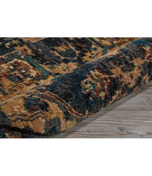 Nourison 2020 Round Area Rug NR206-Midnight