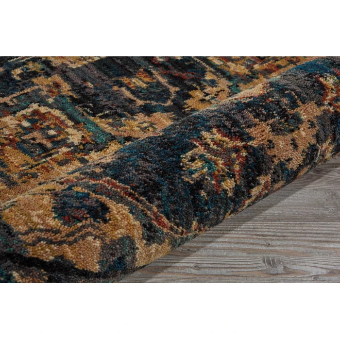 Nourison 2020 Round Area Rug NR206-Midnight