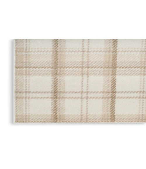 Nourison Grafix Ivory Beige GRF03 6 ft. X 9 ft. Rectangle Rug