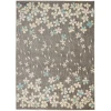 Nourison Home Tranquil TRA04 Grey Beige 5 ft. 3 in. X 7 ft. 3 in. Area Rug