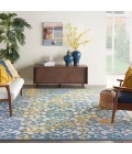 Nourison Aloha Area Rug ALH21 Ivory Blue 12' x 15'