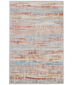 Nourison Home Elation ETN01 Ivory Multicolor 2 ft. X 3 ft. Area Rug