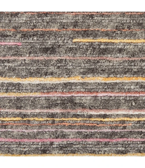 Nourison Plateau Area Rug PAE01-Grey/Flame