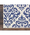 Nourison Grafix Runner Area Rug GRF06-White/Blue