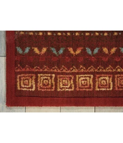 Nourison Home Radiant Impression Burgundy LK02 7ft.9in. x 10ft.10in. Rect. Rug