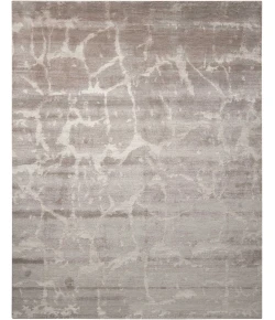 Nourison Home Silk Shadows SHA02 Silver 5 ft. 6 in. X 7 ft. 5 in. Area Rug
