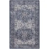 Nourison Home New Concept Washables SR104 Navy Ivory 3 ft. X 5 ft. Area Rug