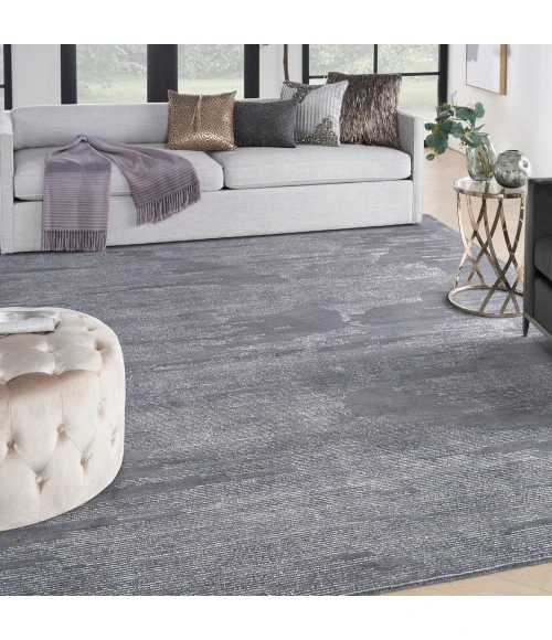 Michael Amini Ma30 Star Area Rug SMR02 Blue
