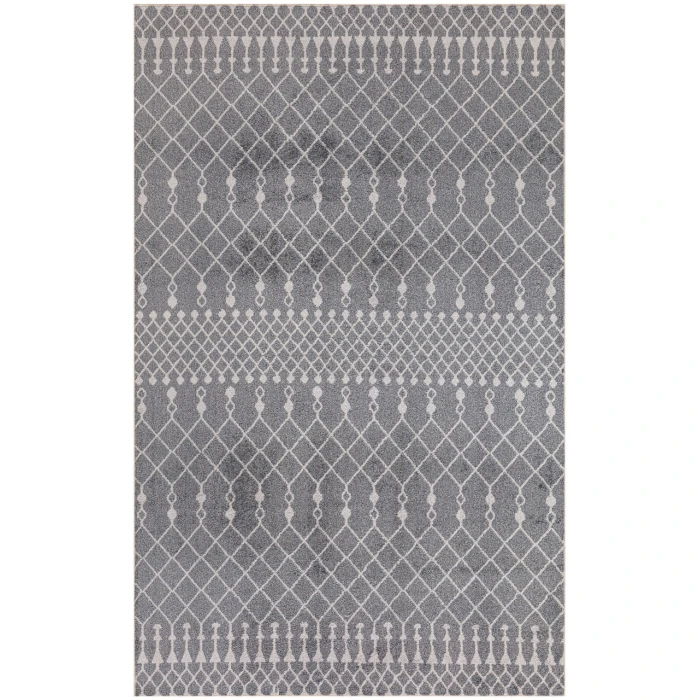 Nourison Astra Machine Washable Denim ASW10 5 ft. 3 in. X 7 ft. Rectangle Rug