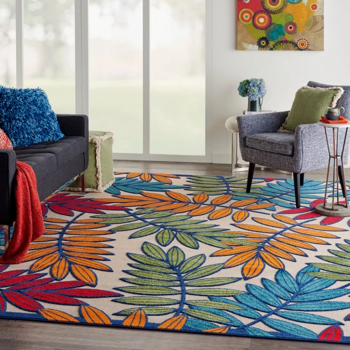 Nourison Aloha Area Rug ALH18-Multicolor