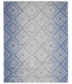 Nourison Home Whimsicle WHS17 Ivory Blue 8 ft. 4 in. X 11 ft. 6 in. Area Rug