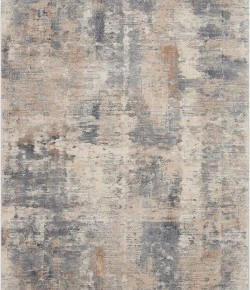 Nourison Home Rustic Textures RUS05 Beige Grey 5 ft. 3 in. X 7 ft. 3 in. Area Rug