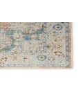 Nourison Astra Machine Washable Beige Blue ASW12 6 ft. 7 in. X 9 ft. Rectangle Rug