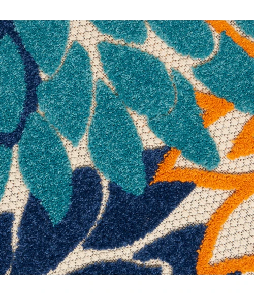 Nourison Aloha Round Area Rug ALH05-Multicolor