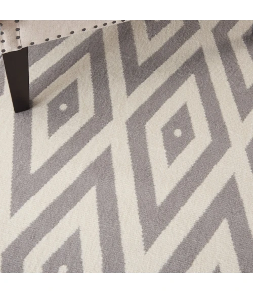 Nourison Grafix Area Rug GRF18-White/Grey