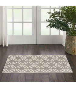 Nourison Home Jubilant JUB17 Grey 2 ft. X 4 ft. Area Rug