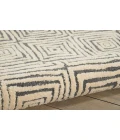 Nourison Home Deco Mod Grey 46357 3ft.9in. x 5ft.9in. Rect. Rug
