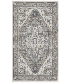 Nourison Home Quarry QUA18 Ivory Taupe 2 ft. 2 in. X 3 ft. 9 in. Area Rug