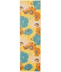 Nourison Allur Area Rug ALR06-Yellow Multicolor