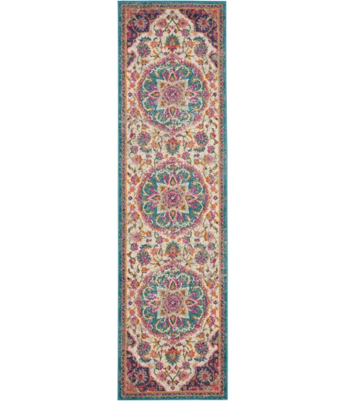 Nourison Passion Runner Area Rug PSN22-Ivory/Multi