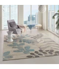 Nourison Tranquil Area Rug TRA01-Ivory/Light Blue