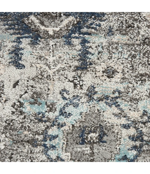 Kathy Ireland American Manor Area Rug AMR02 Grey 3'11" x 5'11"