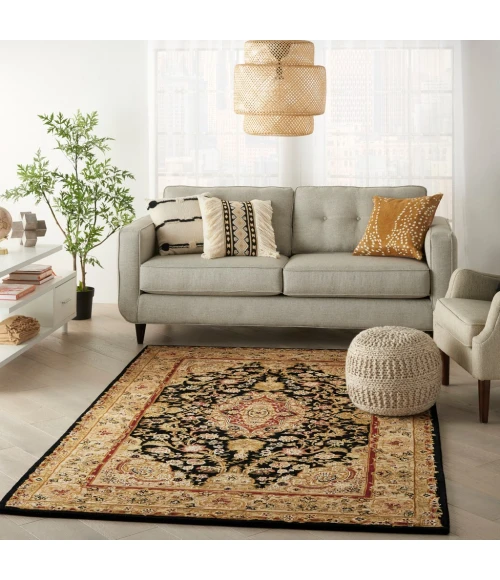 Nourison 2000 Area Rug 2028-Black