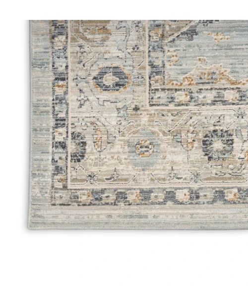Nourison Lynx Light Blue LNX07 8 ft. Rect. Rug