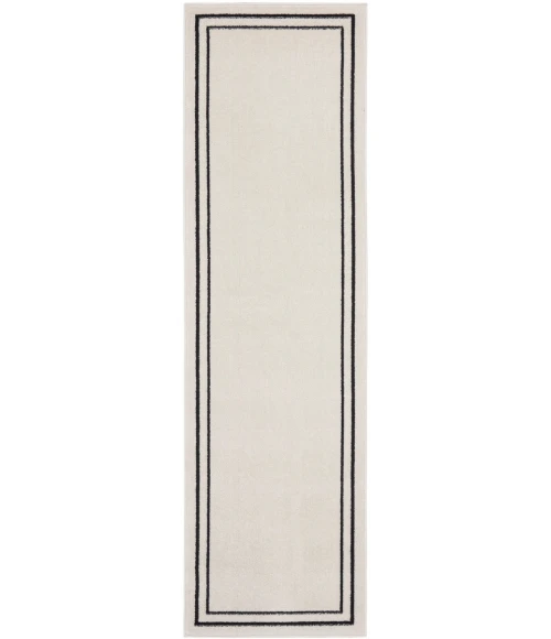 Nourison Nourison Essentials Area Rug NRE02 Ivory/Black