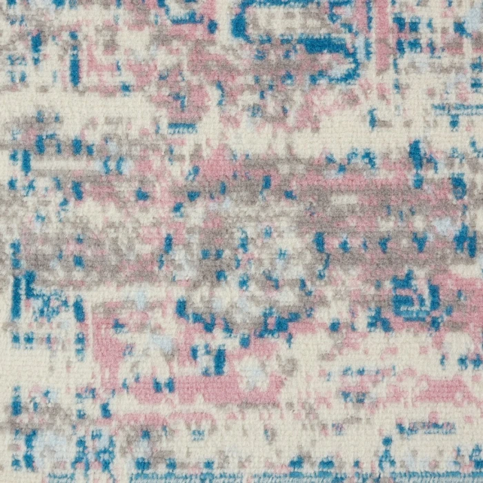 Nourison Grafix Area Rug GRF14-Ivory/Pink