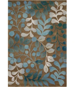 Nourison Home Contour CON02 Mocha 7 ft. 3 in. X 9 ft. 3 in. Area Rug