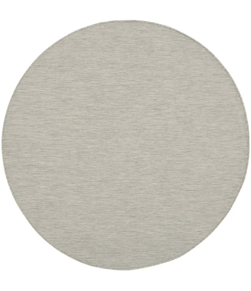 Nourison Positano Round Area Rug POS01-Lt Grey