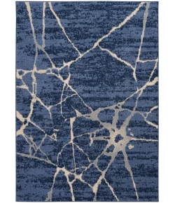 Calvin Klein River Flow RFV05 Blue 3 ft. 2 in. X 5 ft. Area Rug