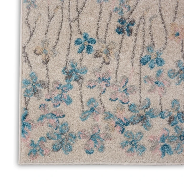 Nourison Tranquil Runner Area Rug TRA04-Ivory