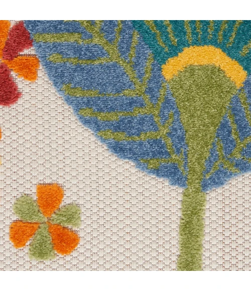 Nourison Aloha Area Rug ALH25 Multicolor 9'6" x 13'