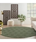 Nourison Home Versatile Green NRV01 8 ft. Round Rug