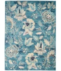Nourison Tranquil Area Rug TRA02-Turquoise