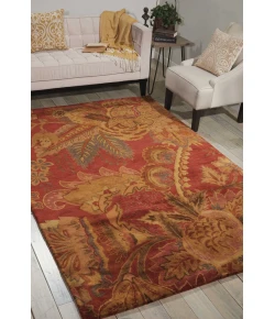Nourison Home Jaipur JA43 Flame 9 ft. 6 in. X 13 ft. 6 in. Area Rug