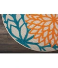 Nourison Aloha Round Area Rug ALH05-Multicolor