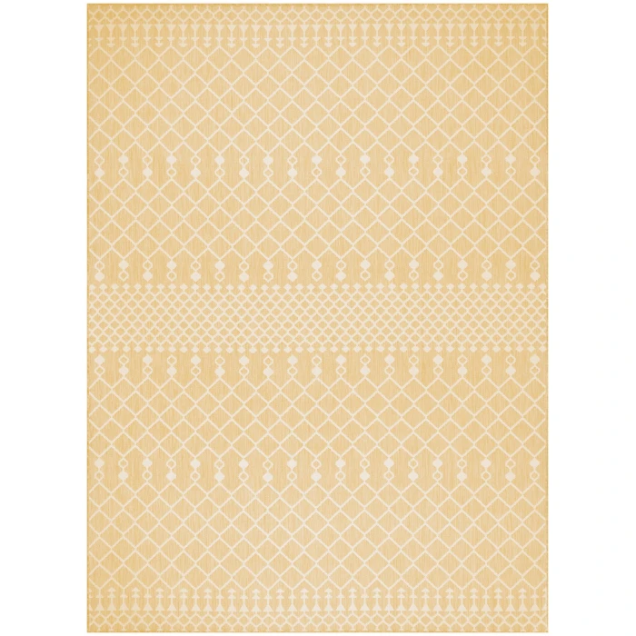 Nourison Positano Yellow POS02 9 ft. X 12 ft. Rect. Rug