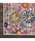 Nourison Passion Area Rug PSN01 Silver 2'2" x 10'