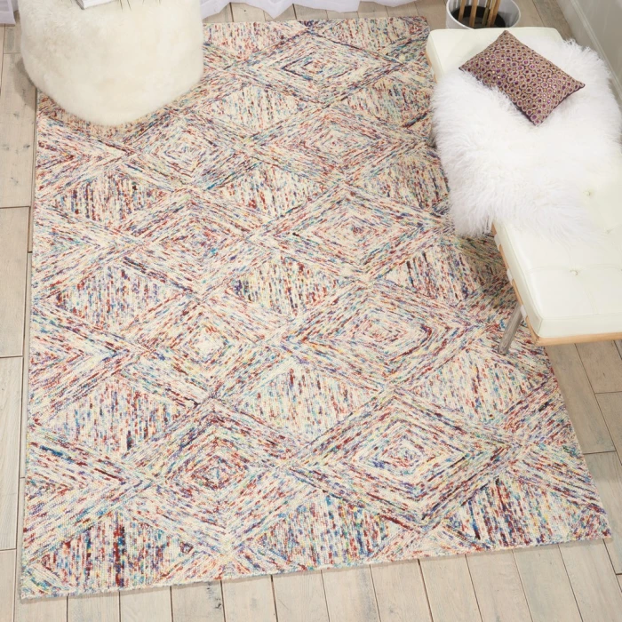 Nourison Linked Area Rug LNK01-Multicolor