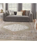 Nourison Astra Machine Washable Sage Multicolor ASW11 10ft. x 14ft. Rect. Rug