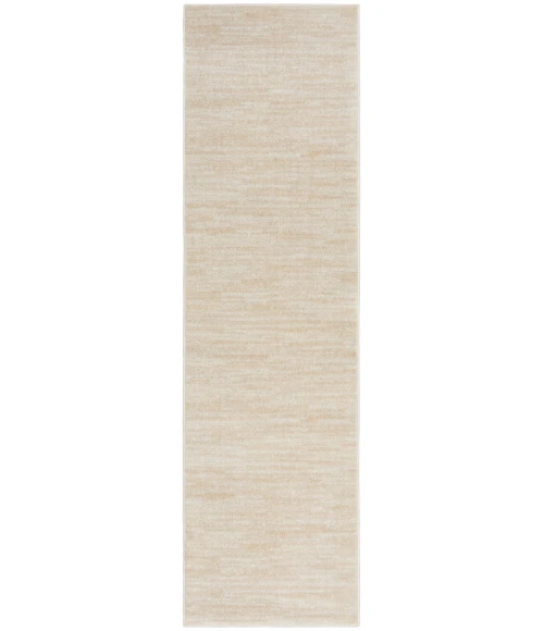 Nourison Essentials Ivory Beige Area Rug NRE01-Ivory Beige