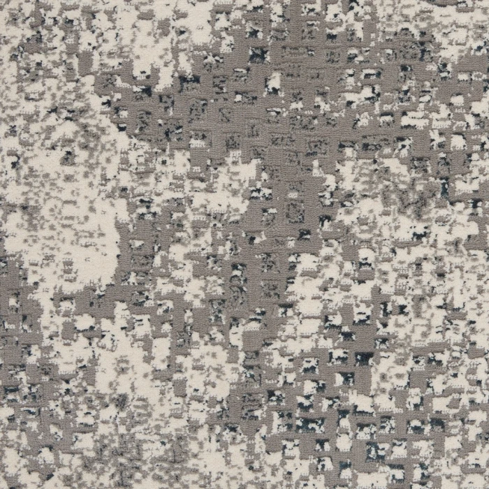Michael Amini MA90 Uptown Area Rug UPT02-Ivory/Grey