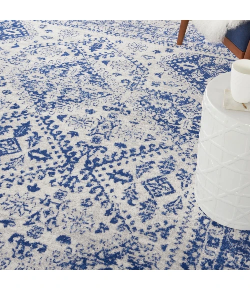 Nourison Whimsicle Area Rug WHS15-Ivory Navy