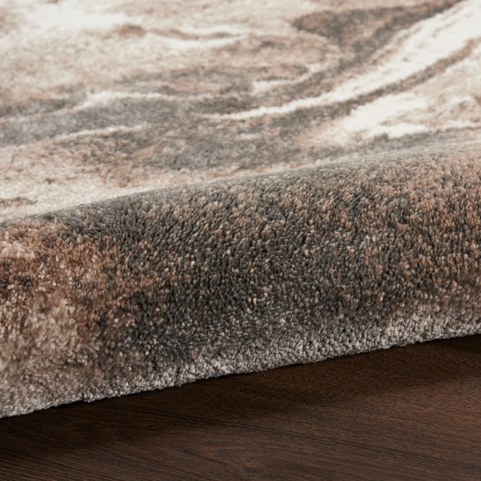 Kathy Ireland American Manor Area Rug AMR03 Iv/Mocha 7'10" x 9'10"