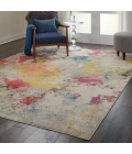 Nourison Celestial Area Rug CES12-Ivory/Multicolor