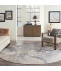 Nourison Maxell Round Area Rug MAE08-Grey